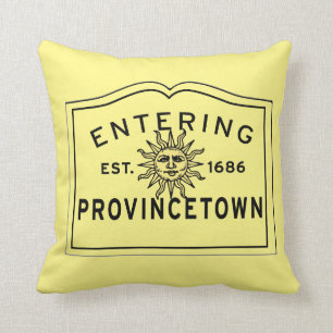 Coussin Signe entrant personnalisable de ville de