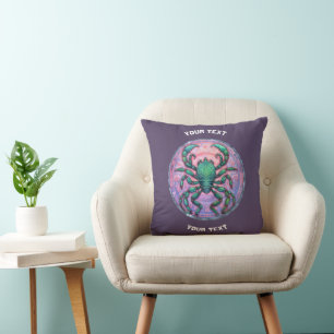 Coussin SIGNE ZODIAC Scorpio PERSONNALISÉ