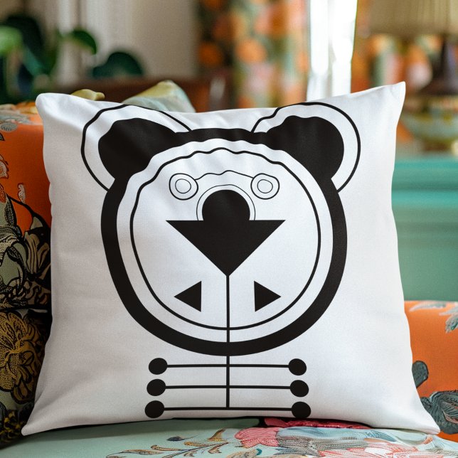 Coussin SIGNE Zodiaque Dragon Tatsu (Bring strength and style to your space with the Tatsu Dragon zodiac pillow.)