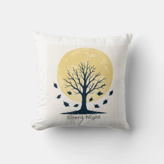 Coussin Silent Night Moon Tree Pillow
