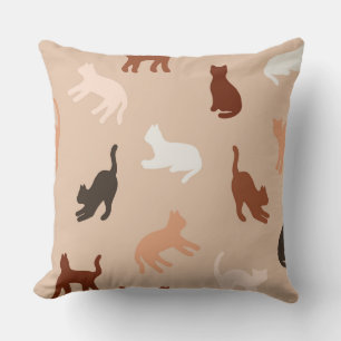 Coussin Silhouette de chat