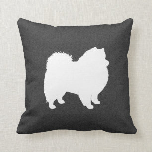 Coussin Silhouette de Chien Eskimo
