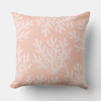 Coussin Silhouette de Corail Marin | Corail de l'Ère du Ja