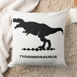 Coussin Silhouette de dinosaure Tyrannosaurus