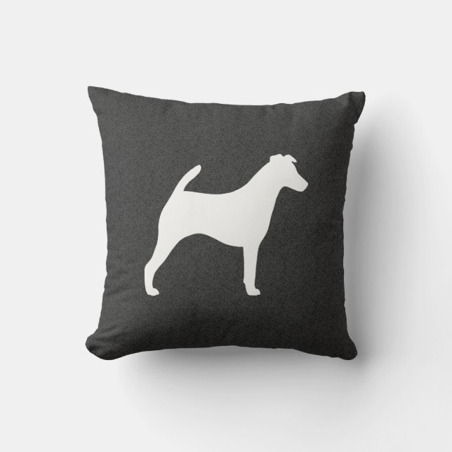 Coussin Silhouette de Fox lisse (Recto)