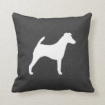 Coussin Silhouette de Fox lisse<br><div class="desc"></div>