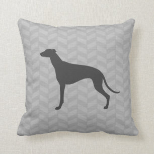 Coussin Silhouette de Greyhound