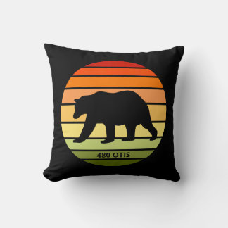 Coussin Silhouette de l'ours no 480 Otis