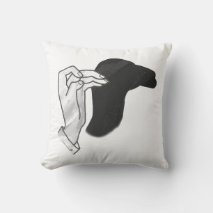 Coussin Silhouette de main de chameau
