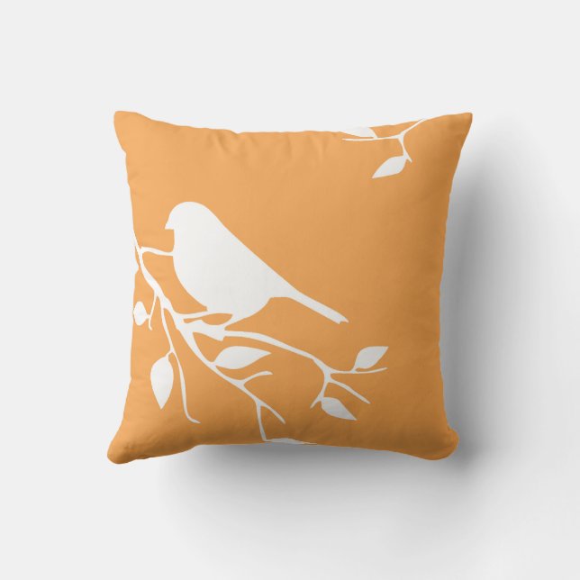 Coussin silhouette des branches (Verso)