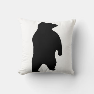 Coussin Silhouette d'ours