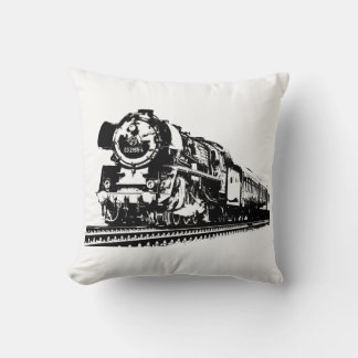 Coussin Silhouette locomotive