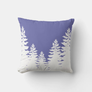 Coussin Silhouette minimaliste de pin