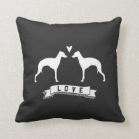 Silhouettes italiennes de Greyhound