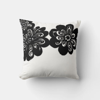 Coussin Silhouettes Motifs Paisley