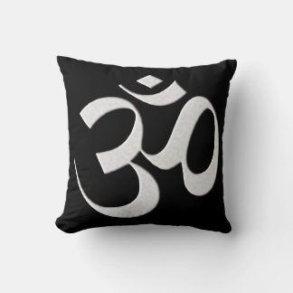 Coussin Silver Om 
