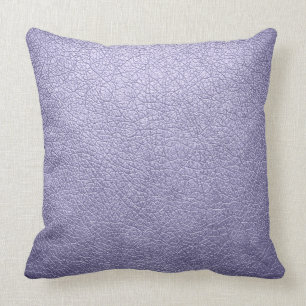 Coussin Simili cuir élégant de lavande