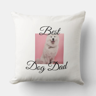 Coussin Simple animal coloré ajouter nom photo chien cadea