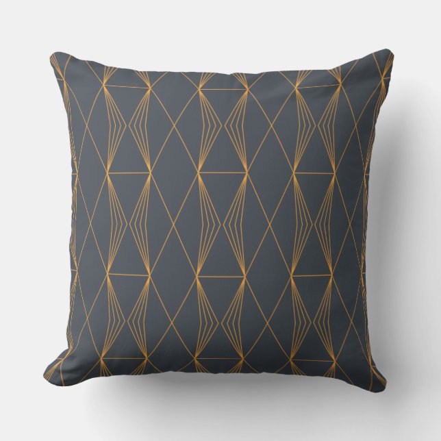 Coussin Simple, élégant, cool, trendy line graphic (Recto)