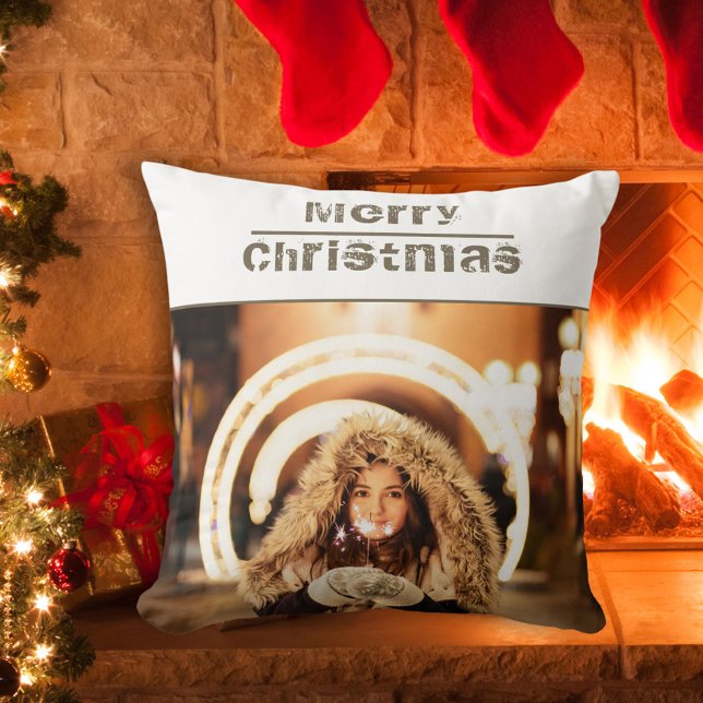 Coussin Simple Joyeux Noël 2 photo (Créateur téléchargé)