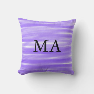 Coussin Simple monogramme ajouter votre nom lettre man min
