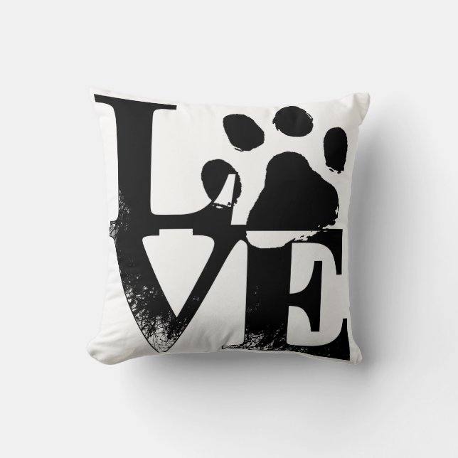 Coussin Simple Paw d'amour pour animal (Recto)
