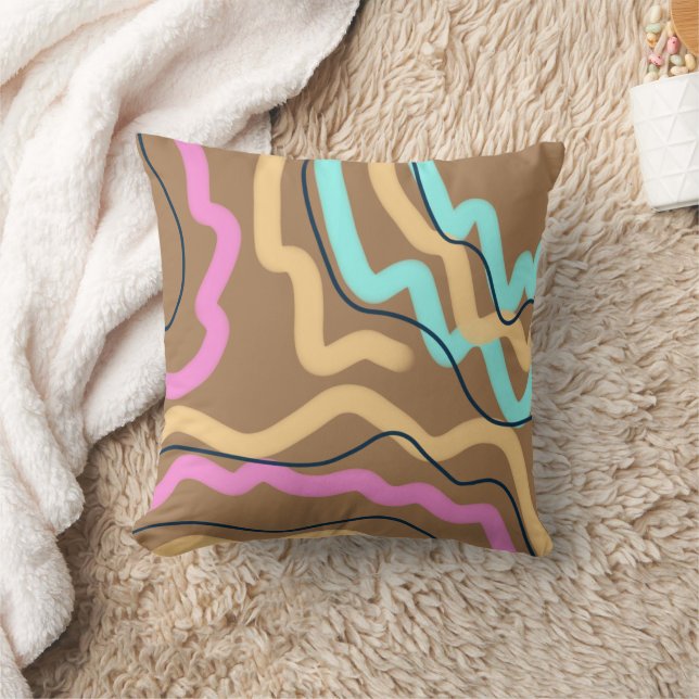 Coussin simple personnalisé minimal ajouter votre logo adr (Couverture)
