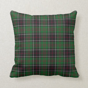 Coussin Sinclair Clan Chasse Tartan Variant Plaid