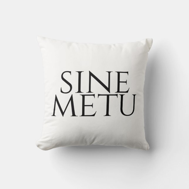 Coussin Sine Metu - Sans Peur (Recto)