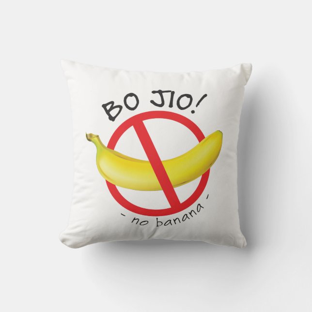 Coussin Singapour Singlish - Bo Jio - Pas de Invitation, p (Recto)