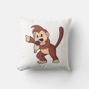 Coussin Singe comme Singe avec Microphone.PNG