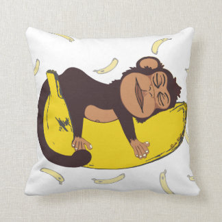 Coussin Singe somnolent
