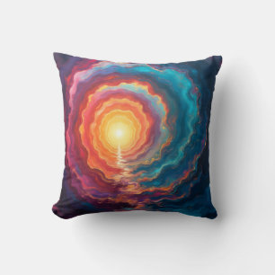 Coussin Singularité chromatique – Abstrait