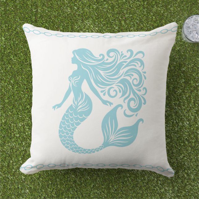 Coussin Sirène  (Herbe)