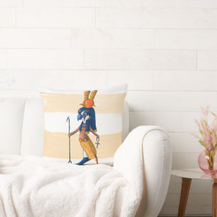 Coussin Sirène égyptienne capricieuse