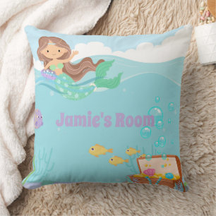 Coussin Sirène personnalisée