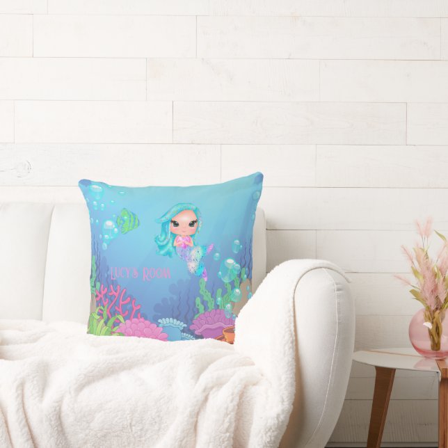 Coussin Sirène personnalisée (Canapé)