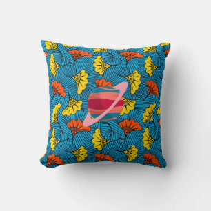 Coussin SKAYMARTS   African Prints Globe Throw Pillow