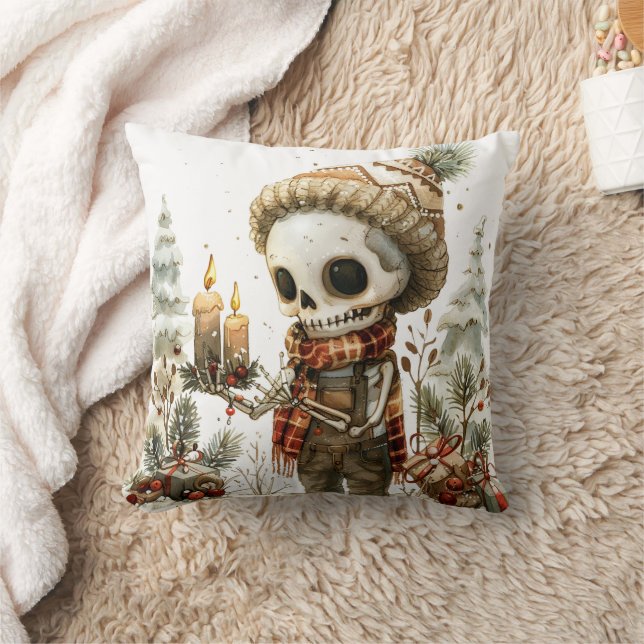Coussin Skeleton de Noël (Couverture)