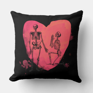 Coussin Skeleton Love