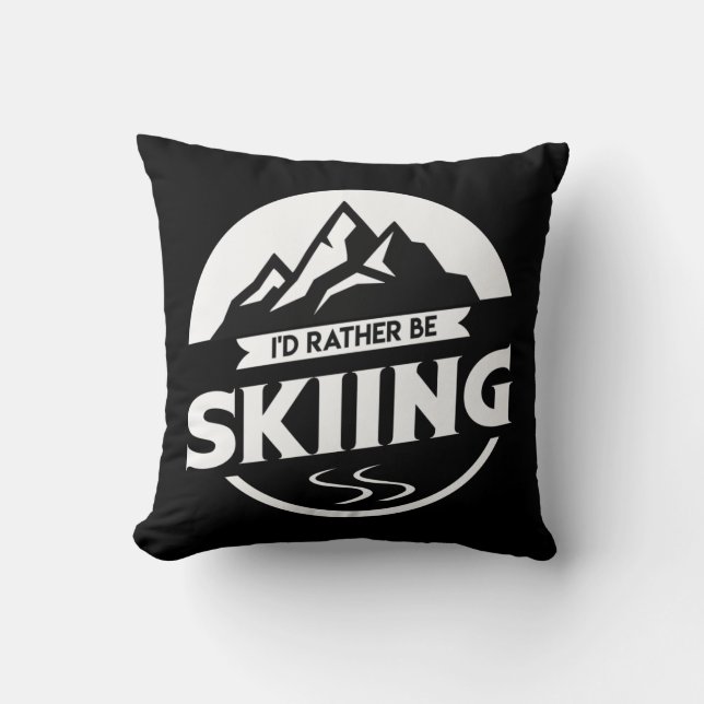 Coussin Ski (Recto)
