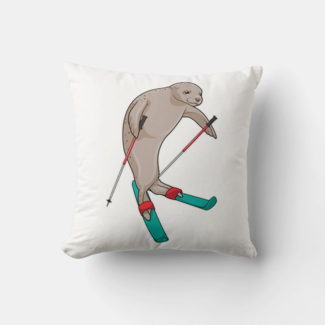 Coussin Ski de Seal (Recto)