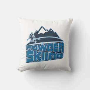 Coussin Ski en poudre Sports d'hiver à Moguls