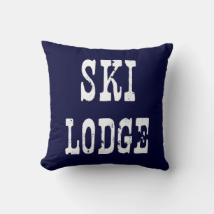 Coussin Ski Lodge Navy