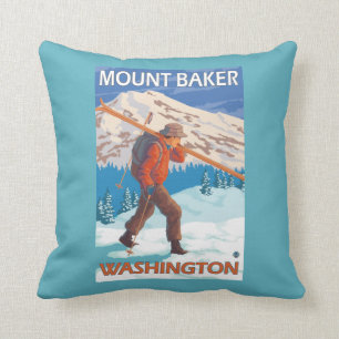 Coussin Skis de transport de neige de skieur - Baker de