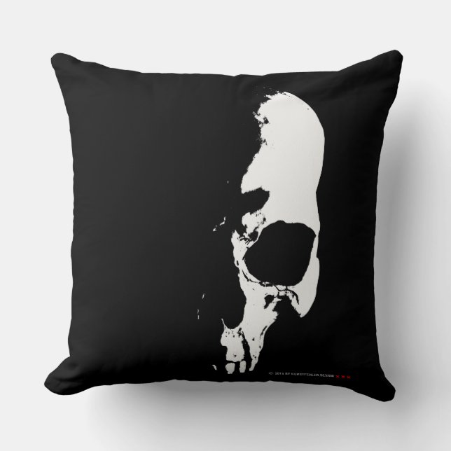 Coussin skull (Recto)