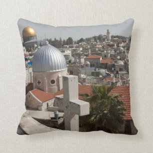Coussin Skyline de la vieille Jérusalem