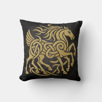 Coussin Sleipnir Cheval à Huit Pattes Mythologie Nordique