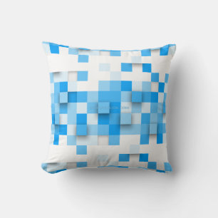 Coussin SlipperyJoe's carré artwork mosaïque moderne trois