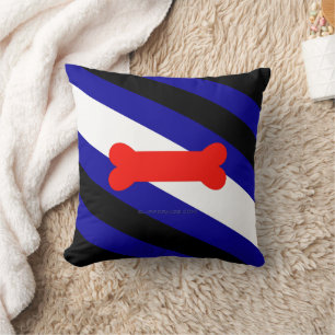 Coussin SlipperyJoe's Puppy Play Pride drapeau fétiche LGB